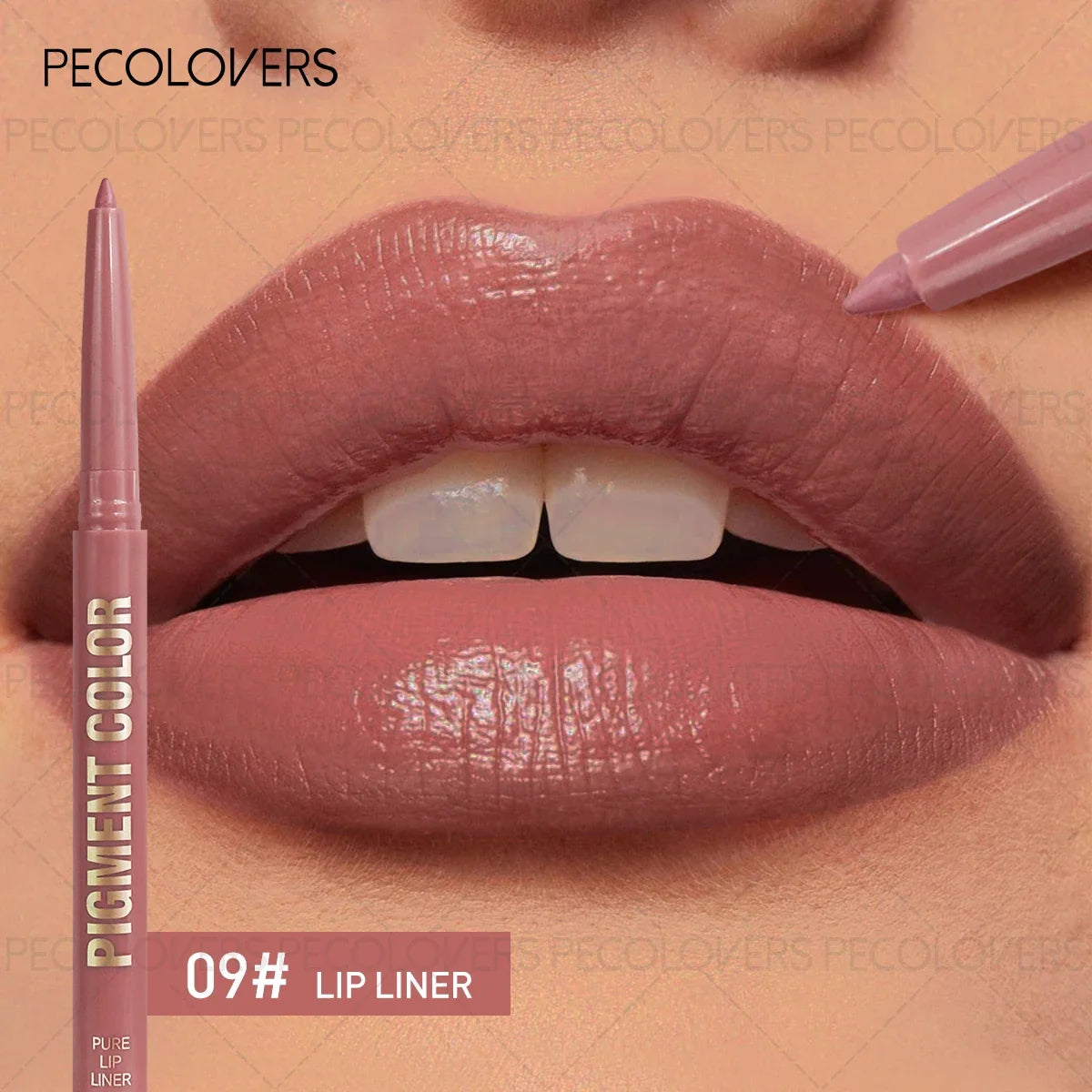 2-in-1 Waterproof Matte Lip Liner & Gloss, , Non-Stick Lipstick, Suitable for beginners