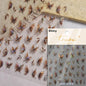 Blushimmer Jelly Butterfly 5D nail art sticker with rhinestones, crystal insects, and shiny animal decals for DIY manicure decoration.