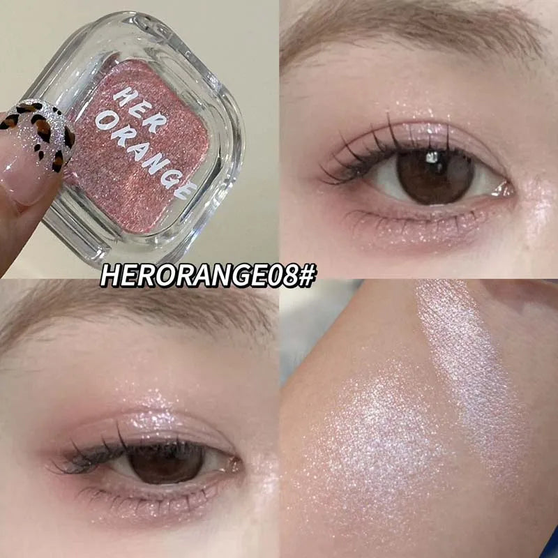 Monochrome Eyeshadow Palette Matte Wine Red Brown Eye Shadow Smoky Pearl Glitter Earth Low Saturation Matte Eye Shadow Makeup