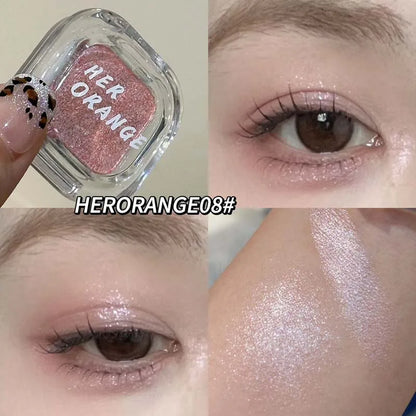 Monochrome Eyeshadow Palette Matte Wine Red Brown Eye Shadow Smoky Pearl Glitter Earth Low Saturation Matte Eye Shadow Makeup