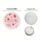 Blushimmer 32pcs strawberry nail polish remover pads, soft absorbable wipes for easy manicure and pedicure care.