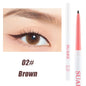 1pcs Beauty Eyeliner Pencil Eyeliner Gel Pen Waterproof Long Lasting Silkworm Pen Black Brown Eyeliner for Beginners Eye Makeup