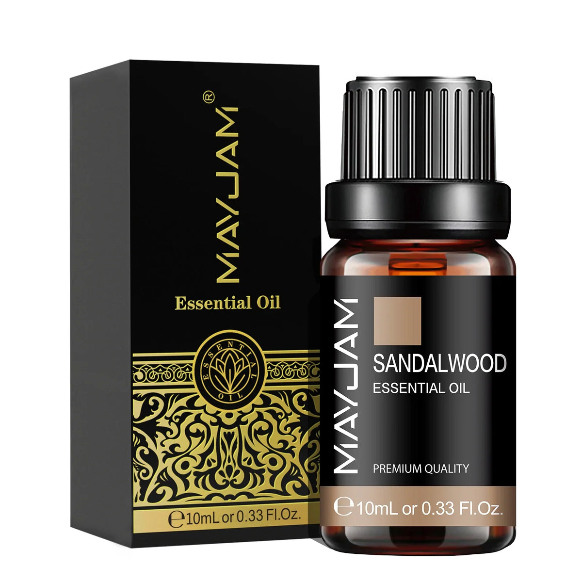 Blushimmer lavender, jasmine, eucalyptus, vanilla, sandalwood, bergamot, rosemary, citronella, and cinnamon fragrance oils in a 10ml bottle.