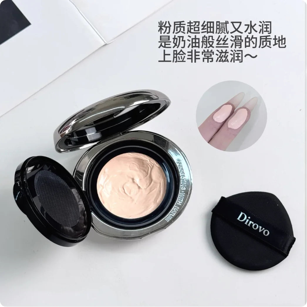 DIROVO Cream Concealer Foundation Moisturizing Creamy Gloss Luster Foundation Makeup Cosmetics