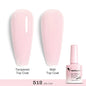 Bright neon pink gel nail polish by Blushimmer, showing a glossy, vibrant finish ideal for summer nail art and UV LED applications.