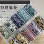 10Rolls Plaid Thousand-Bird Bow  Stars Nail Foils Transfer Paper  Nail Art Stickers  Manicure Set Decal  Nails Decoration