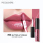 Blushimmer waterproof liquid lipstick in 21 vibrant shades with vitamin E, lip gloss and lip plumper for a bold makeup look.