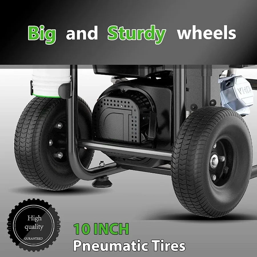 4200PSI Gas Pressure Washer 4.0GPM Commercial Power Washer Gas Powered 212cc 7.0 HP Engine Includes 0.7L Soap Tank 5 QC Nozzles
