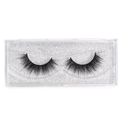 Blushimmer LEHUAMAO 5D mink false eyelashes with wispy, cross, fluffy design for natural eye enhancement, handmade eyelash extension tools