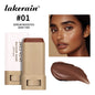 Blushimmer Skin Tint Foundation Stick with concealer, serum boost, and high coverage for smooth, plumped, and travel-friendly bronze look.