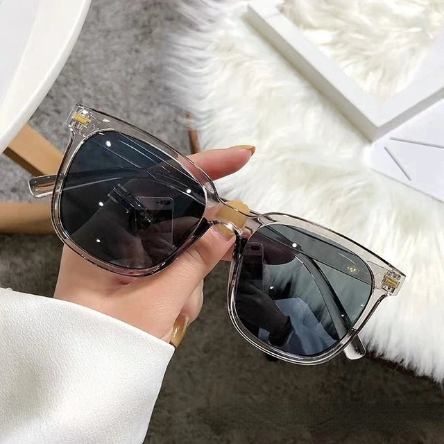 vintage glasses women Square Sunglasses for Lady  luxury designer Trendy Style Sun Glasses UV400 Streetwear Eyewear 2024 New