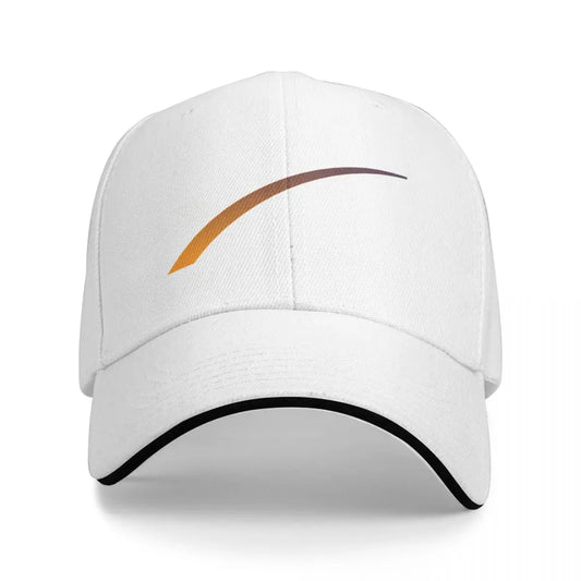 Multicolor Starlink SpaceX Starship women's peaked cap with personalized visor, perfect for cycling and casual wear.