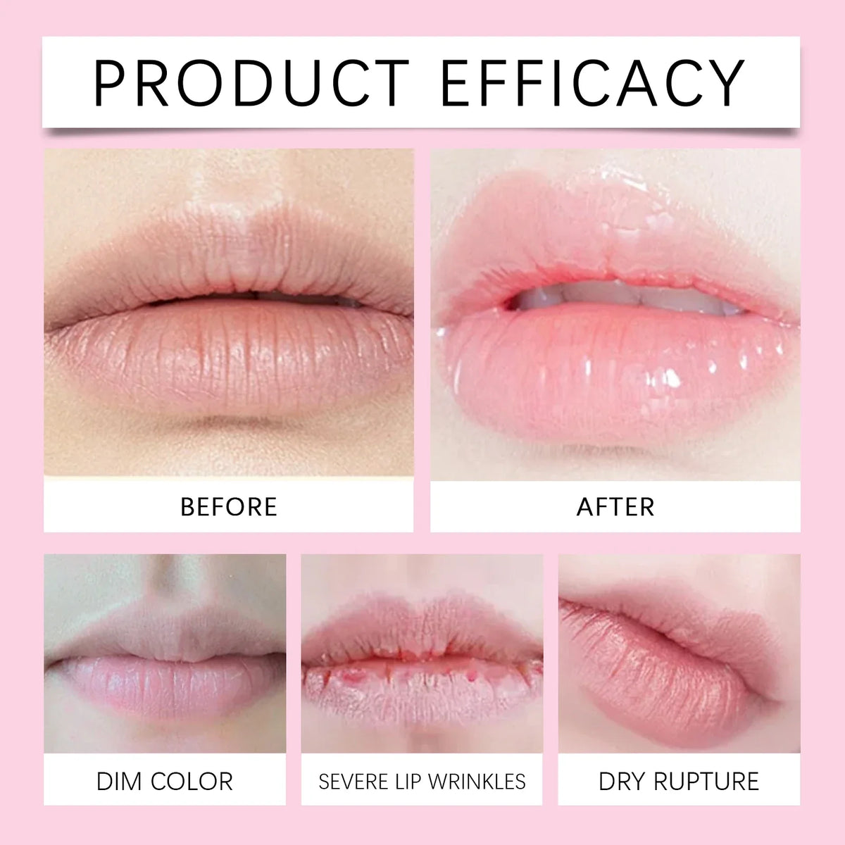 Blushimmer HOYGI Sleep Lip Mask with deep hydration, exfoliation, and moisturizing for soft, smooth lips during night care.