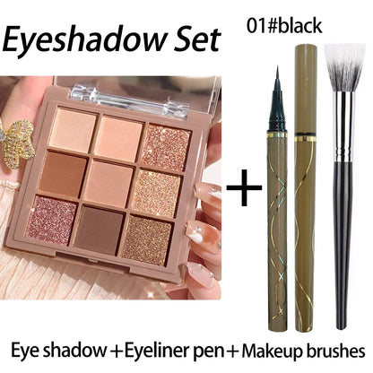 Blushimmer waterproof brown liquid eyeliner pen with slim tip, designed for long-lasting, smudge-proof eye makeup application.