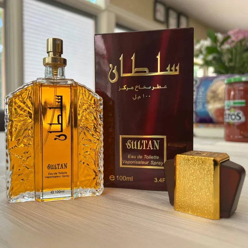 Blushimmer 100ml unisex Arabic perfume spray with long-lasting Eau de Parfum, pheromones, and elegant fragrance design.