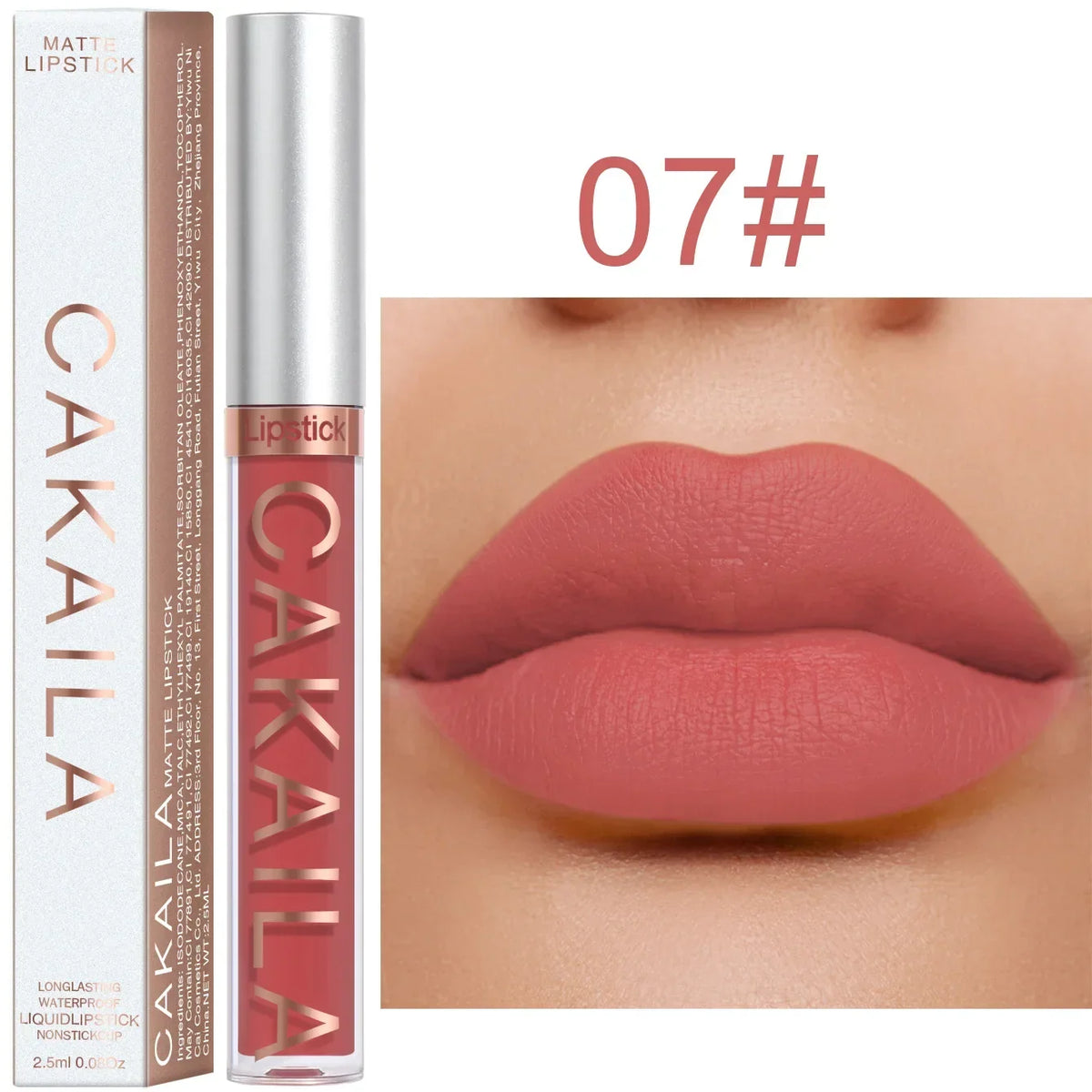 Blushimmer velvet matte lipstick and lip gloss in light red with a silky, long-lasting liquid lip tint for women.