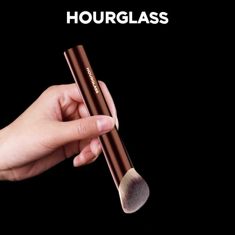 Blushimmer Hourglass Makeup Brush No.21 Ambient Soft Glow Foundation with soft fiber hair and stylish design for smooth application