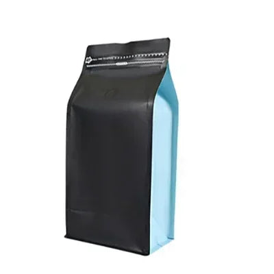 50pcs Smell Proof  Aluminium Foil Coffee Bean Powder ZipLock Packaging With Valve 125g 250g 500g 1kg Chocolate Tea Nut Bags