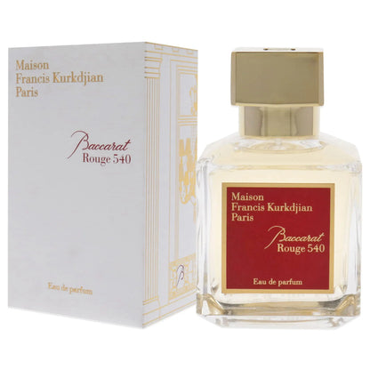 Maison Francis Kurkdjian Baccarat Rouge 540 Eau De Parfum spray in 70ml bottle, long-lasting natural fragrance, cologne for women and men