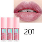 Blushimmer 18-color glitter lip gloss featuring long-lasting, waterproof liquid lipstick, lip oil, tint, and moisturizing lip balm.