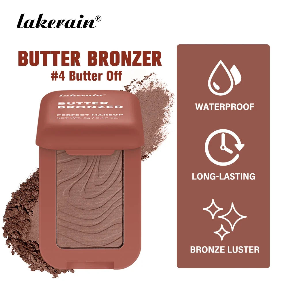 Blushimmer waterproof bronzer makeup contour sticks with matte shading and illuminating powders for face contouring.