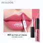 Blushimmer waterproof liquid lipstick in 21-color vitamin E makeup set with lip gloss and plumper for bold, vibrant lips.