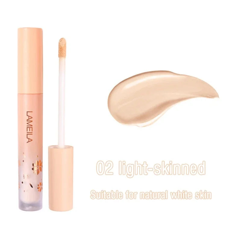 Blushimmer liquid concealer for dark circles and acne, natural makeup effect, anti-cernes base foundation cream, cosmetic product