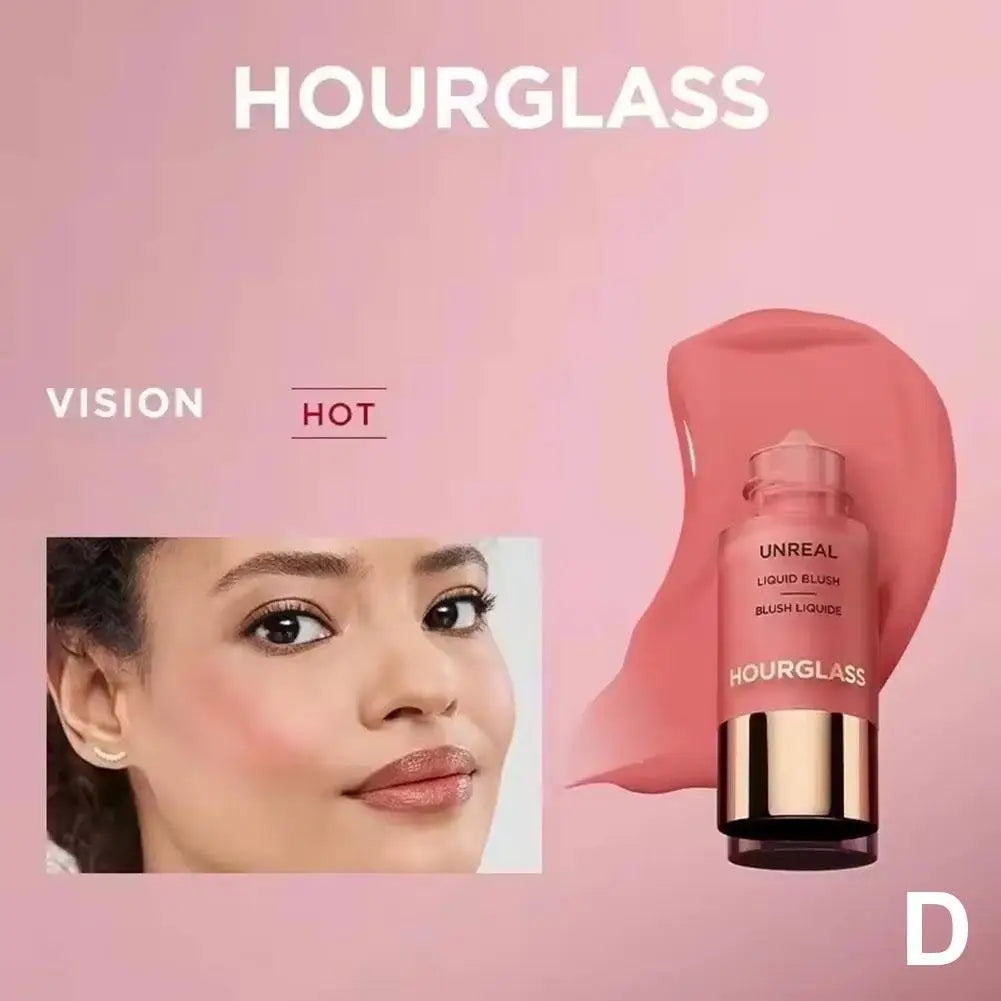 Blushimmer Lasting Natural Liquid Blush in 6 matte shades, featuring a multifunctional rouge stick for Korean-hourglass makeup looks.