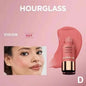 Blushimmer Lasting Natural Liquid Blush in 6 matte shades, featuring a multifunctional rouge stick for Korean-hourglass makeup looks.