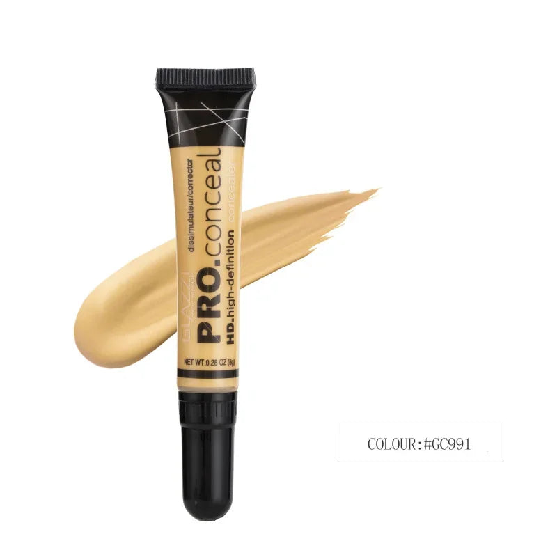 Blushimmer oil control liquid foundation and concealer cream for women, long-lasting face makeup with contour gel application.