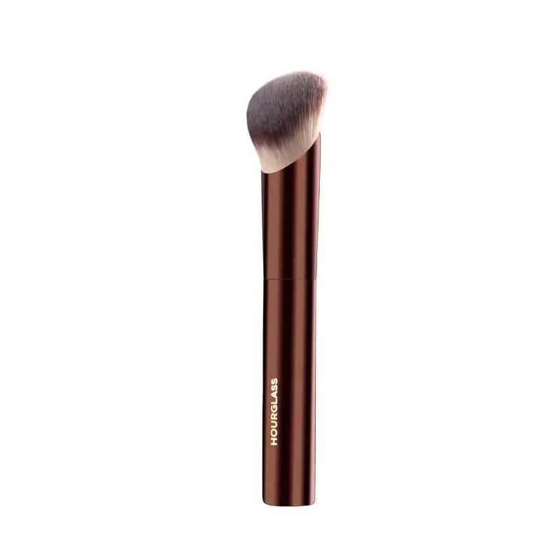 Blushimmer Hourglass No.21 Ambient Soft Glow Foundation Brush with soft fiber hair and sleek fashion design for smooth makeup application.