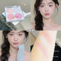 Blushimmer 4-color blush powder set with warm matte cheek shades for face makeup and facial beauty cosmetic application.