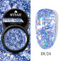 Mtssii 8ml Metallic Painting Nail Gel Polish Gold Silver Creative Elastic Nail Gel for PaintingDrawing Magic Mirror Gel Varnish