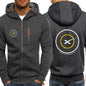2025 Popular Man SPACEX SPACE X LOGO ELON Jacket Men Autumn Man's Loose Tops Coat Print New Type Sports Comfortable Hoodies