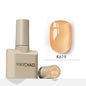 Blushimmer MAYCHAO 12ml jelly gel nail polish top coat for semi-permanent UV and LED gel nails, long-lasting and soak-off finish