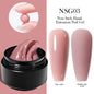 BORN PRETTY 15ml Clear Non Stick Hand Extension Gel 3D Shaping Sculpting Carving Nail Art Solid Hard Gel for Fake Nail