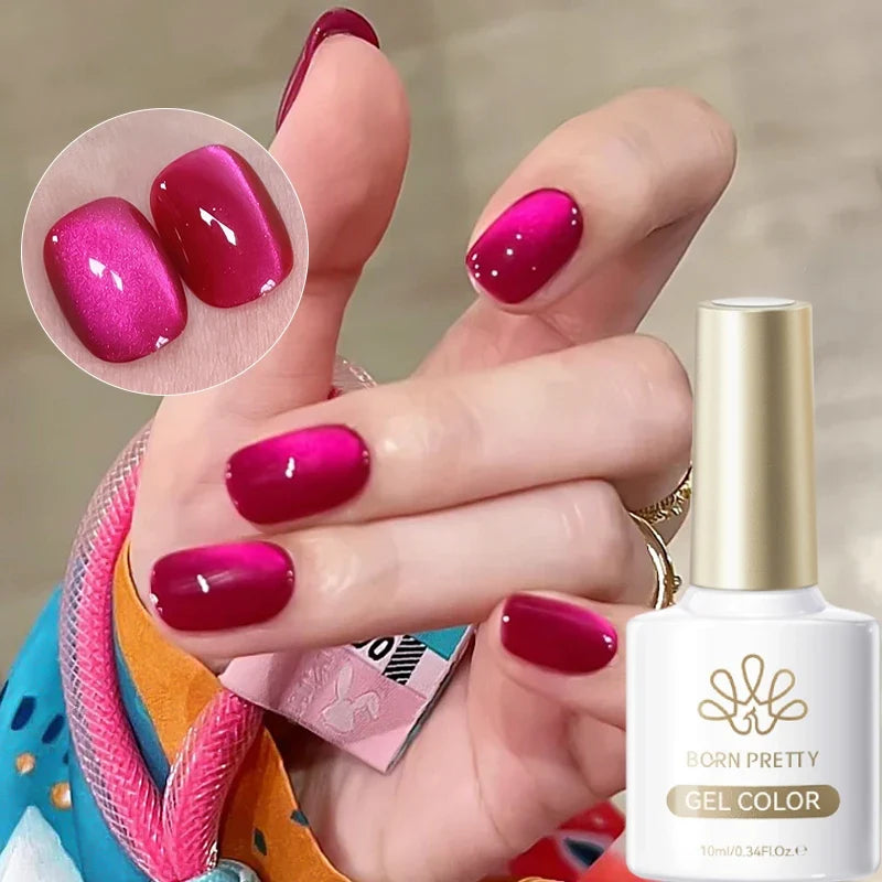 Blushimmer Born Pretty 117 Colors Cat Magnetic Gel Nail Polish 10ml full coverage semi-permanent manicure varnish
