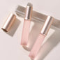 Soft silicone round lipstick brush by Blushimmer, ideal for precise makeup application and professional lip makeup.