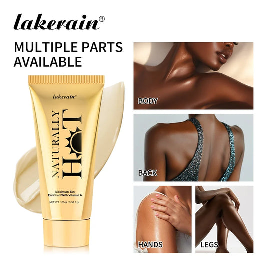 Blushimmer AG Hot Tanning Cream for long-lasting bronzing, smooth application, non-sticky formula for all skin types