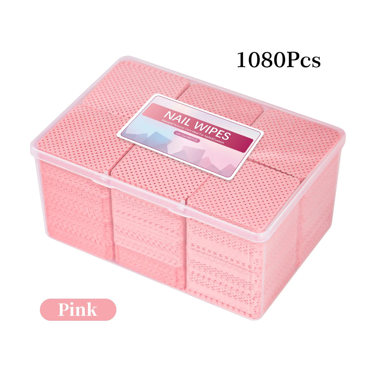 Blushimmer nail polish remover wipes and cleaning pads for women and girls, non-woven nail pads for beauty salon use.