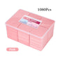Blushimmer nail polish remover wipes and cleaning pads for women and girls, non-woven nail pads for beauty salon use.