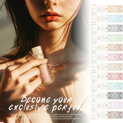 Blushimmer 12-types spray essential oil perfume for women, floral fruity woody body fragrance with long-lasting pheromones.