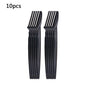 Blushimmer eyebrow trimmer with precision blades, portable face razor for hair removal and eyebrow shaping, close-up of the shaver blades