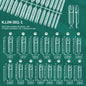 Nailpop Space French Dual Forms 15 Sizes 60/150PCS Transparen Reusable Nail Extension Gel French Tip Manicure Tool DIY Art Salon