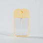 Portable Square Perfume Spray Bottle 45ml Alcohol Watering Hand Sanitizer Refillable Silicone Set Makeup Atomizer For Traveling