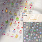 Brown 5D Japanese Kawaii Bear nail art stickers from Blushimmer, self-adhesive cartoon animal decals for DIY nail decoration.