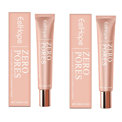 Invisible Pore Soft Focus Makeup Primer Isolation Cream Even Skin Tone Moisturizing Modification Natural Long Lasting Concealer