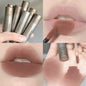 Blushimmer velvet matte mist lip gloss in a sleek tube, waterproof and smudge-proof liquid lipstick with non-stick, fade-proof finish