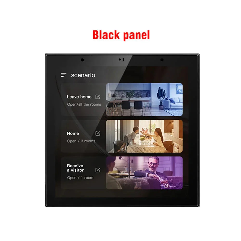 Tuya Smart Home 8-inch Multifunction Intelligent Control Touch Screen Background Music Host ZigBee Gateway Central Control Panel
