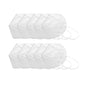 10pcs Safety N95 Face Mask Health Protective Dust and Droplet Prevention Masks Breathable Design Mask Disposable Protective Mask